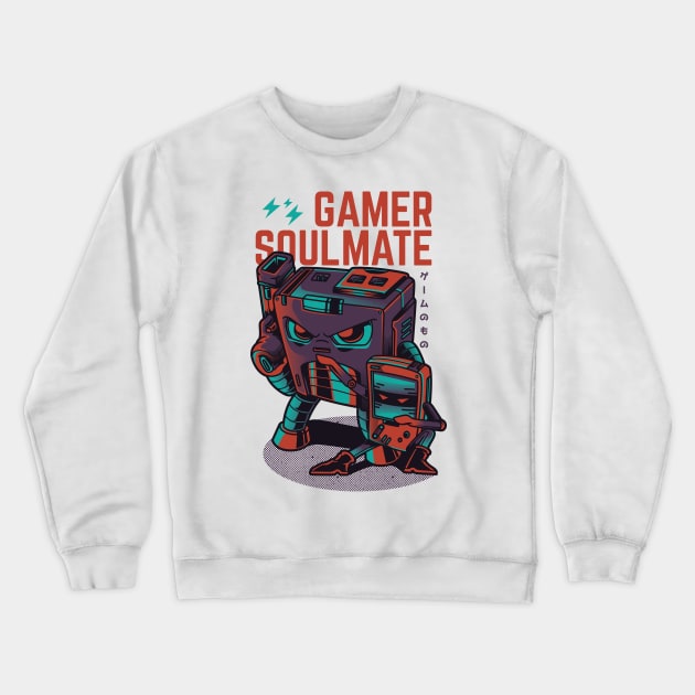 Gamer Soulmate Crewneck Sweatshirt by JDaneStore